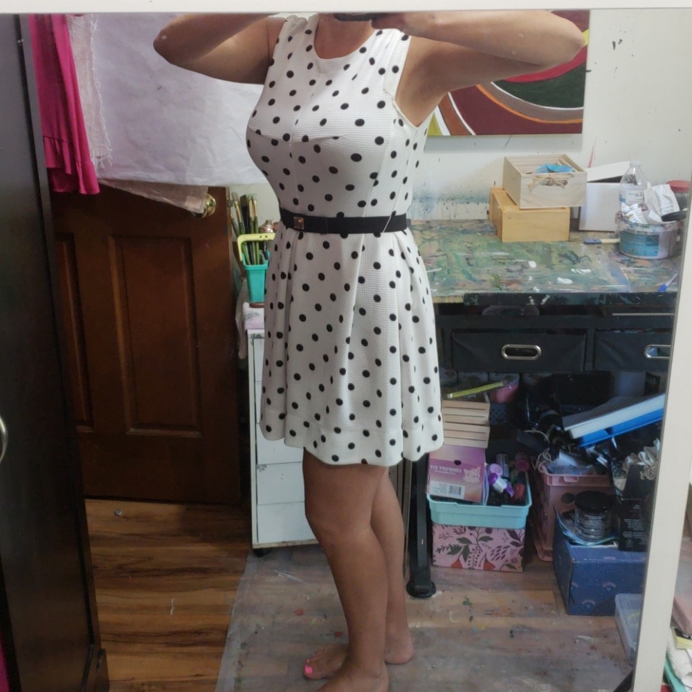 Poke a dot dress NWOT
